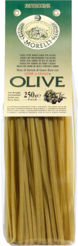 Fettuccine with the wheat germ and Green Olives 