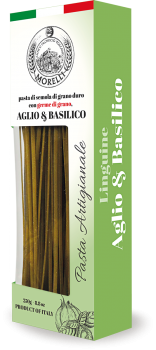 Linguine aglio e basilico