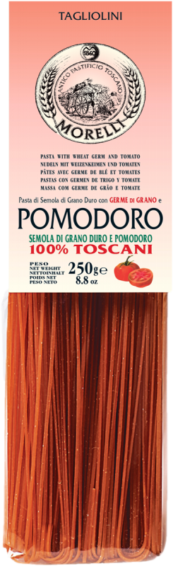 Tagliolini con Germen de Trigo y Tomate 
