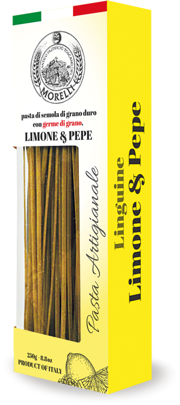Linguine with the wheat germ, Lemon and pepper 
