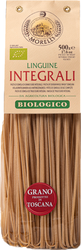 Linguine integrali da grano Toscano BIO