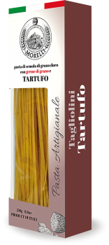 Tagliolini mit den Weizenkeim und Truffel 